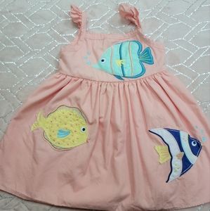 Goodlad girls size 2T fish dress